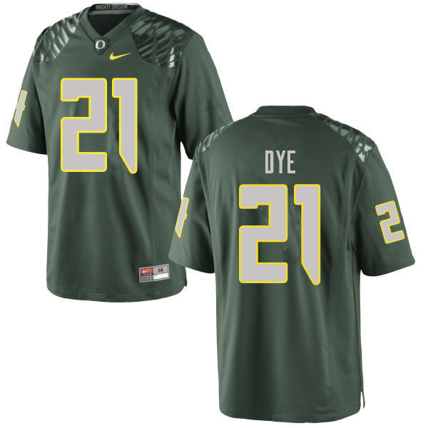Men #21 Travis Dye Oregn Ducks College Football Jerseys Sale-Green